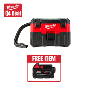 08802048111850r-300x300-1.png Milwaukee Tool M18 2-Gallon Wet/Dry Vacuum w/ Free Item