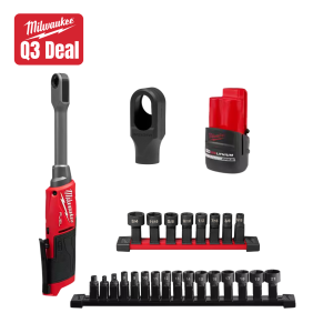 Milwaukee M12 Insider Pass-Thru Ratchet Bundle