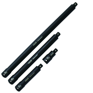Astro Pneumatic 4 Piece 1/2 Inch Drive Goliath Torque-Saver Impact Extension Bar Set 2.5 Inch -15 Inch