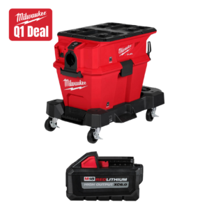 Milwaukee Tool M18 FUEL NEXUS 6 Gallon Wet/Dry Vacuum w/ PACKOUT Compatibility w/ FREE Battery